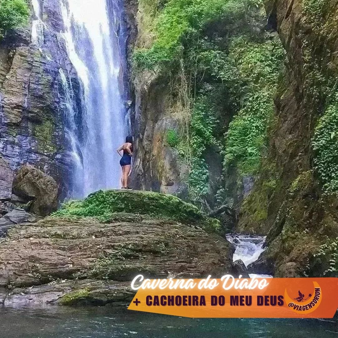 Caverna do Diabo & Cachoeira do Meu Deus- SP - Day use